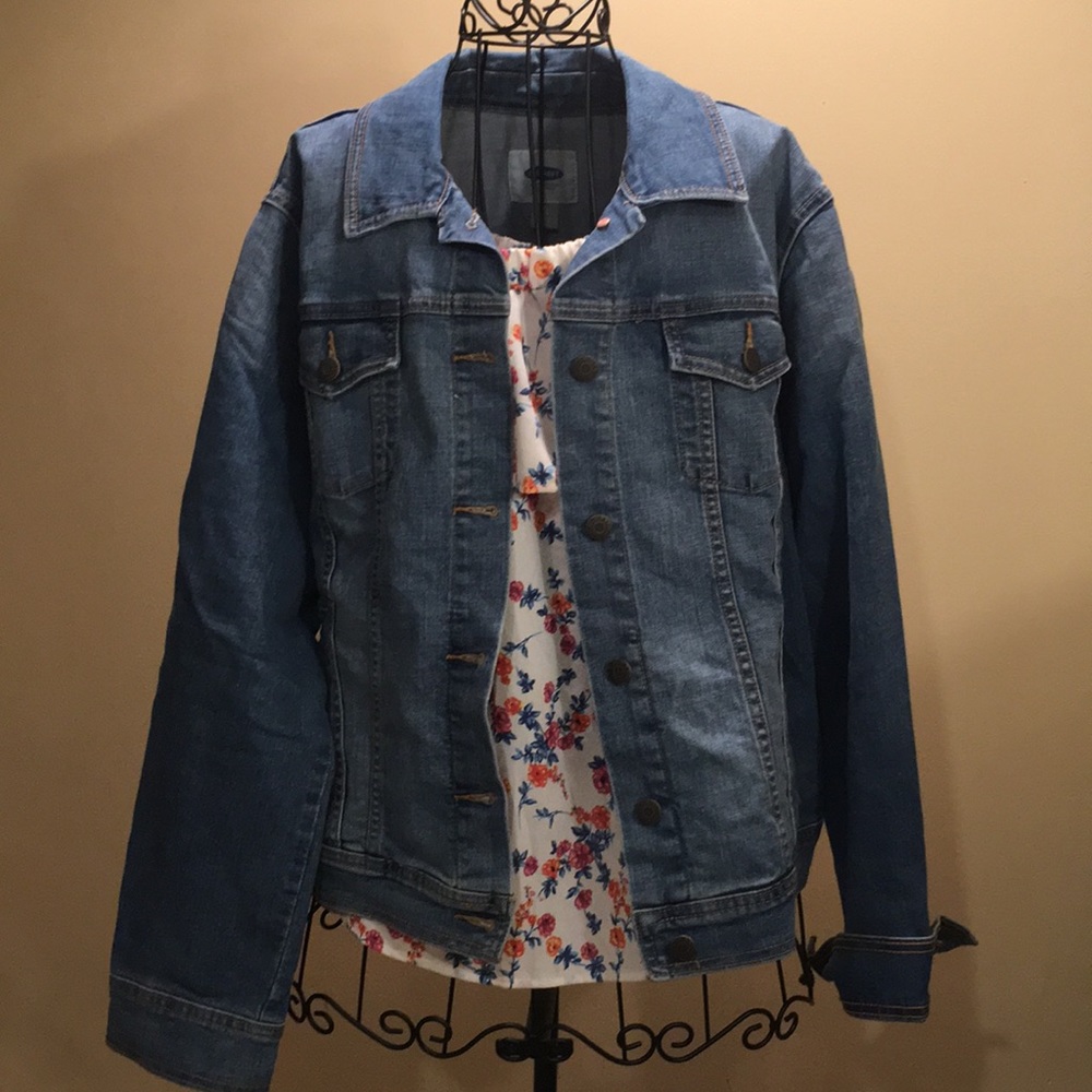 FALL SALE! - Old Navy Jean Jacket - Like New Size XL